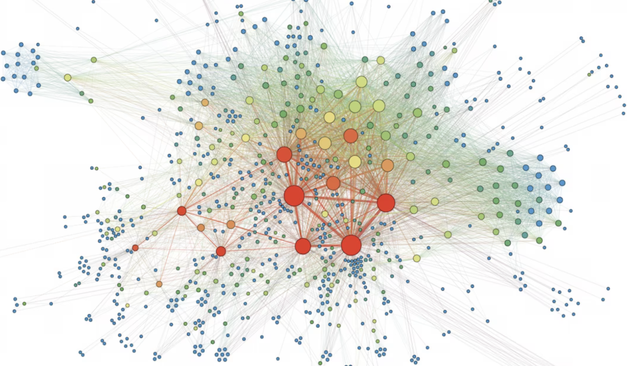 Diagrammatic image visualising a system