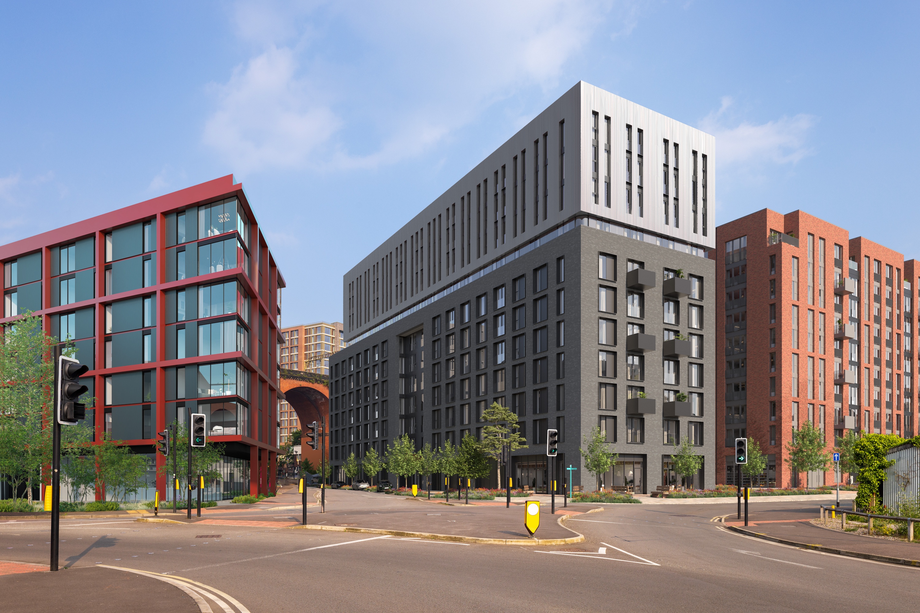 Exterior CGI shots produced by Virtual Planit as part of the TVIA process